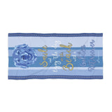 Golden Retriever Beach Towel Smile Blue 30 X 60 Or 36 X 72 - Dufauna - Topfauna
