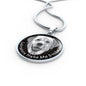 Grey/black Labradors Make Me Smile Necklace D19 - Dufauna - Topfauna
