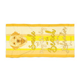 Labrador Beach Towel Smile Yellow 30 X 60 Or 36 X 72 - Dufauna - Topfauna