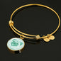 Mint Pug Bangle Bracelet D1 - Dufauna - Topfauna