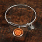 Orange Pug Characteristics Bangle Bracelet D20 - Dufauna - Topfauna