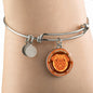 Orange Pug Characteristics Bangle Bracelet D20 - Dufauna - Topfauna