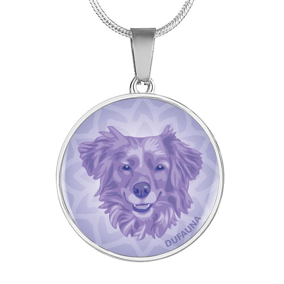 Purple Dog Necklace D1 - Dufauna - Topfauna