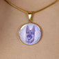 Purple German Shepherd Necklace D1 - Dufauna - Topfauna