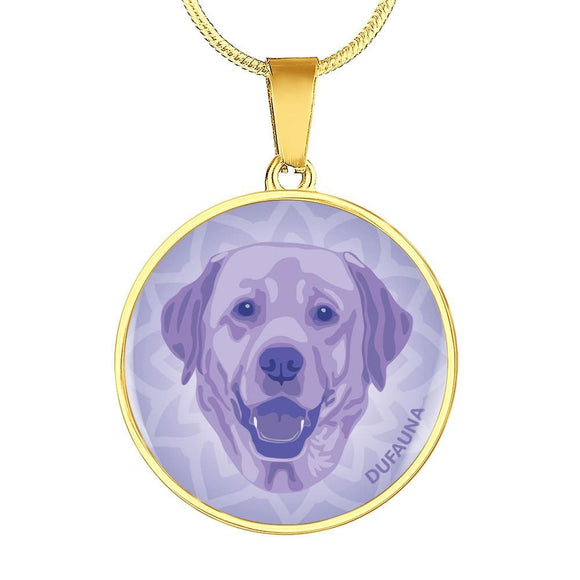 Purple Labrador Necklace D1 - Dufauna - Topfauna