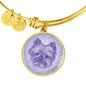 Purple Yorkie Bangle Bracelet D1 - Dufauna - Topfauna
