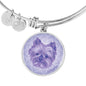 Purple Yorkie Bangle Bracelet D1 - Dufauna - Topfauna