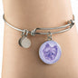 Purple Yorkie Bangle Bracelet D1 - Dufauna - Topfauna