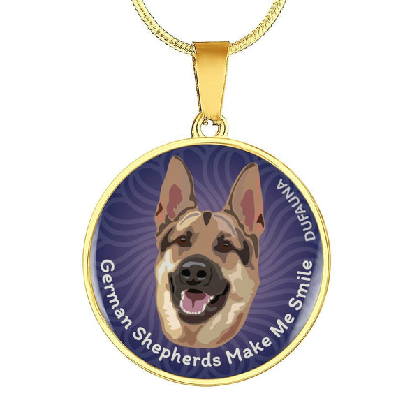 Personalized German Shepherd Necklace, German Shepherd Gift – Elephantsity