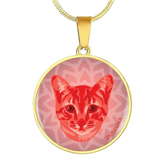 Red Cat Necklace D1 - Dufauna - Topfauna