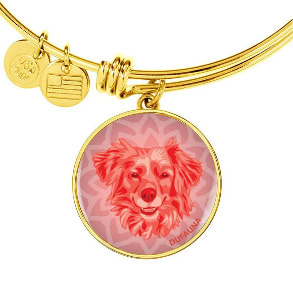 Red Dog Bangle Bracelet D1 - Dufauna - Topfauna