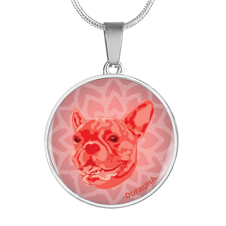 Red French Bulldog Necklace D1 - Dufauna - Topfauna