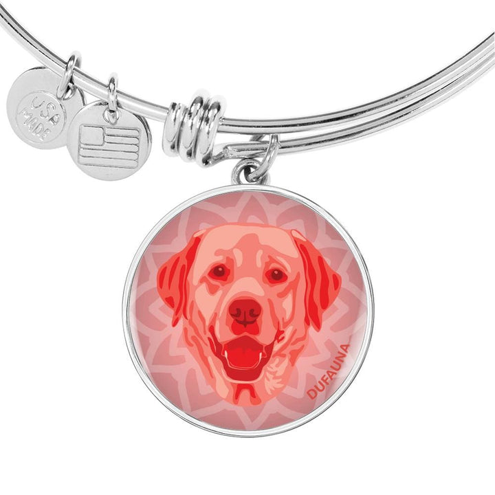Red Labrador Bangle Bracelet D1 - Dufauna - Topfauna