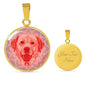 Red Labrador Necklace D1 - Dufauna - Topfauna