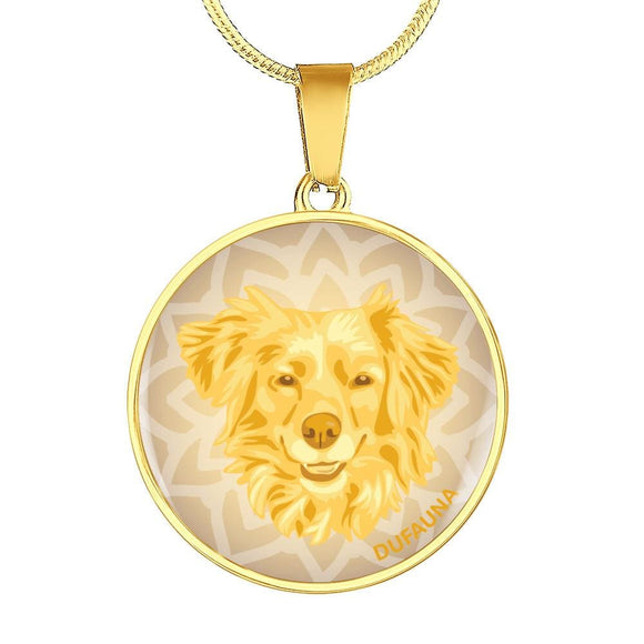 Yellow Dog Necklace D1 - Dufauna - Topfauna