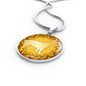 Yellow Yorkie Silhouette Necklace D18 - Dufauna - Topfauna