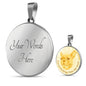 Yellow/white French Bulldogs Make Me Smile Necklace D19 - Dufauna - Topfauna